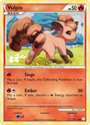 Vulpix (87/123) [HeartGold & SoulSilver: Base Set] Reverse Holofoil