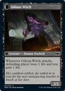 Ragged Recluse // Odious Witch [Innistrad: Crimson Vow] Foil