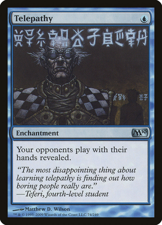 Telepathy [Magic 2010] Foil