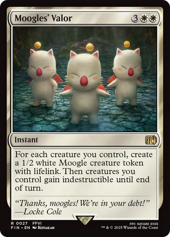Moogles' Valor [FINAL FANTASY] Foil