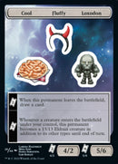 Cool Fluffy Loxodon [Unfinity Stickers] Foil