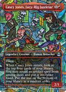 Casey Jones, Jury-Rig Justiciar (Borderless) [Teenage Mutant Ninja Turtles] Foil