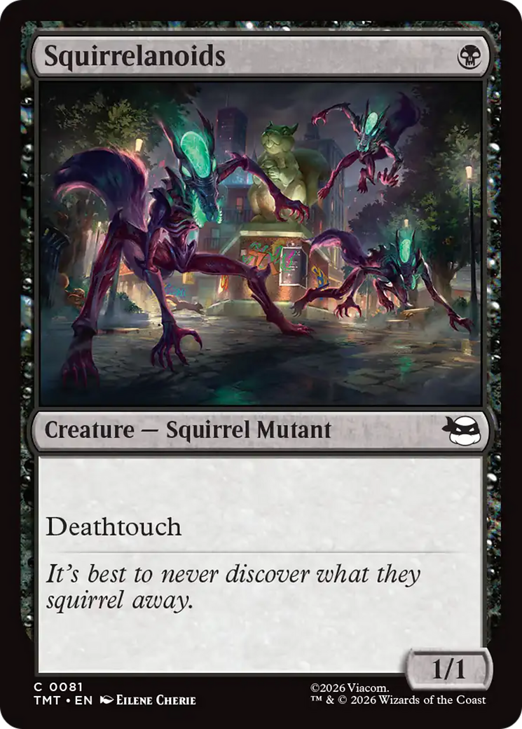 Squirrelanoids [Teenage Mutant Ninja Turtles] Foil
