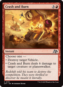 Crash and Burn [Aetherdrift] Foil