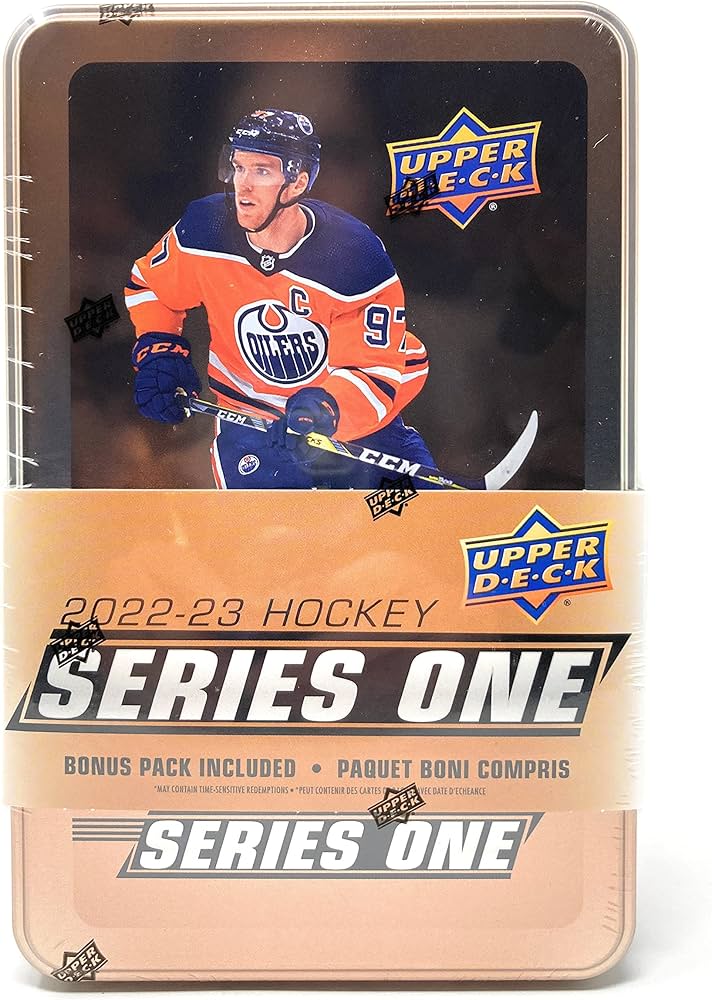 2022-23 Upper Deck Series One Hockey Tin