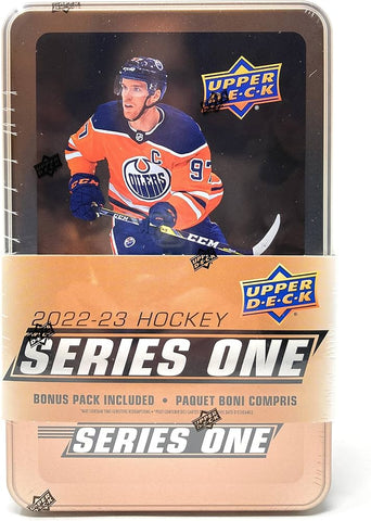 2022-23 Upper Deck Series One Hockey Tin