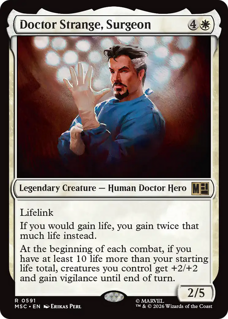 Doctor Strange, Surgeon [Marvel Super Heroes Commander] Foil