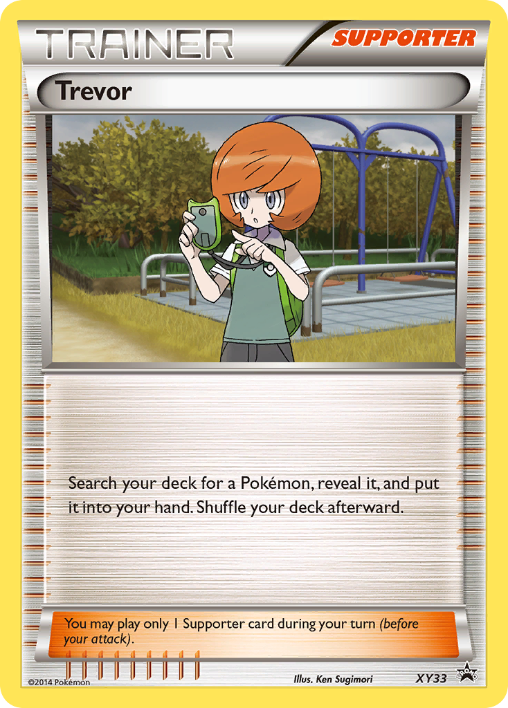 Trevor (XY33) [XY: Black Star Promos] Holofoil