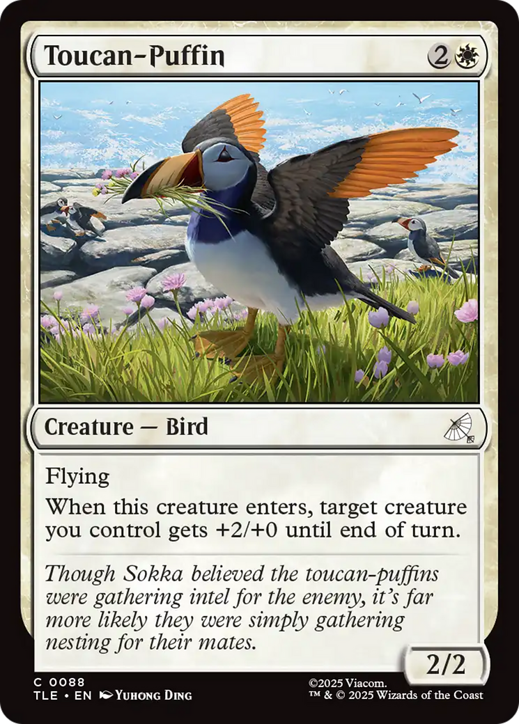Toucan-Puffin [Avatar: The Last Airbender: Eternal-Legal] Foil