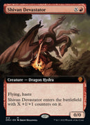 Shivan Devastator (Extended Art) [Dominaria United] Foil