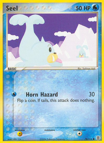 Seel (78/112) [EX: FireRed & LeafGreen] Reverse Holofoil