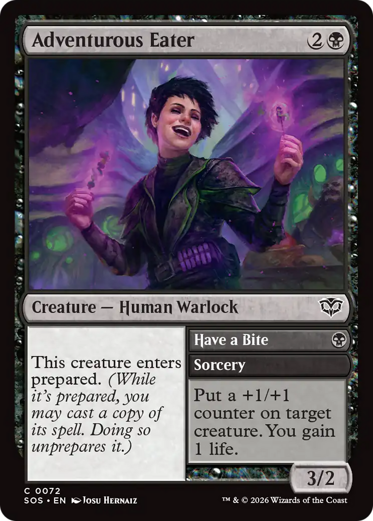 Adventurous Eater [Secrets of Strixhaven] Foil
