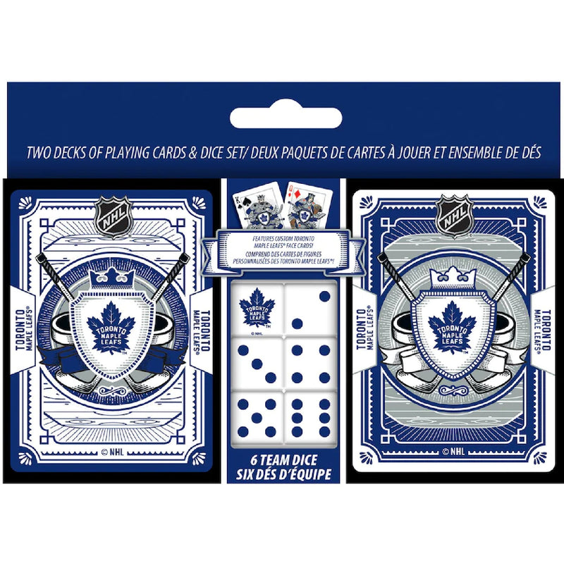 NHL Toronto Maple Leafs - Playing Cards & Dice (2pk)