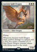 Ancient Gold Dragon [Commander Legends: Battle for Baldur's Gate] Foil
