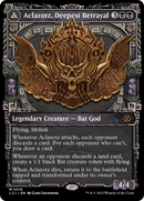 Aclazotz, Deepest Betrayal // Temple of the Dead (Showcase) [The Lost Caverns of Ixalan] Foil