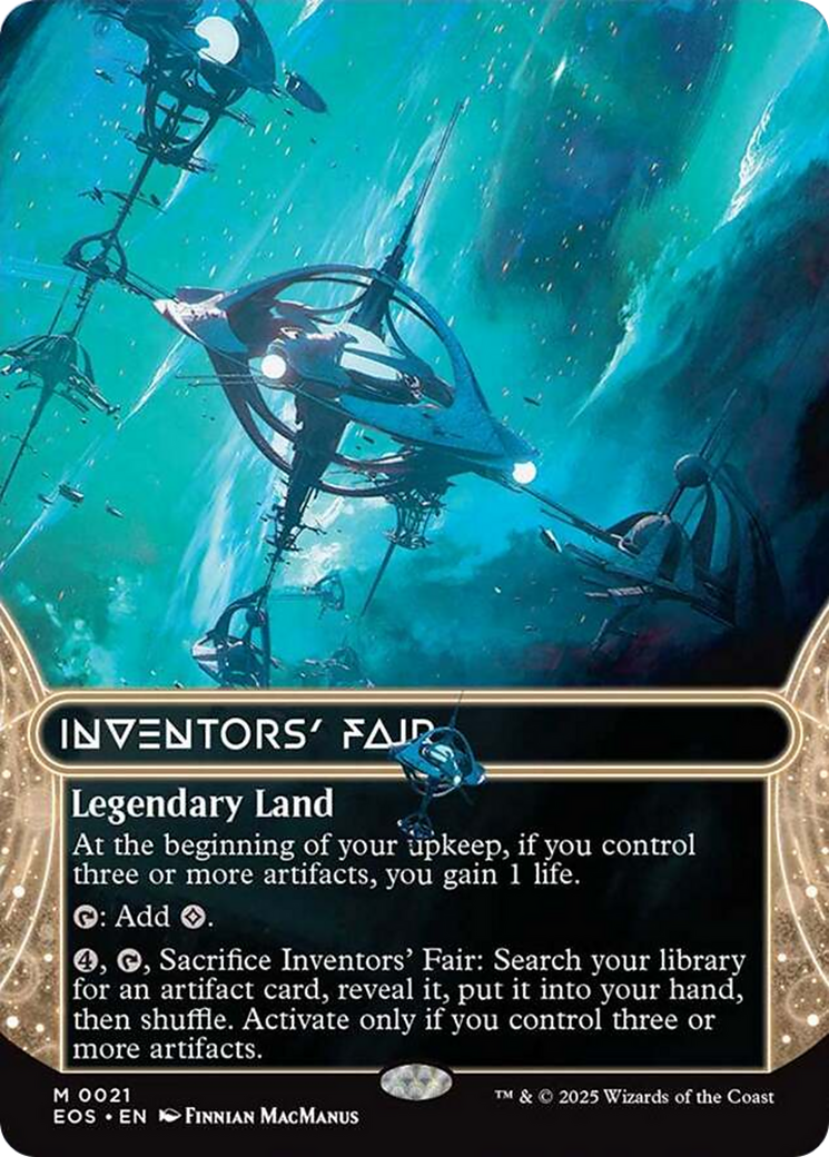Inventors' Fair (0021) (Borderless) [Edge of Eternities: Stellar Sights] Foil