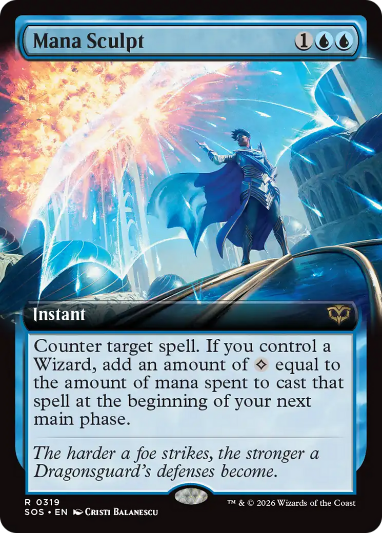 Mana Sculpt (Extended Art) [Secrets of Strixhaven] Foil