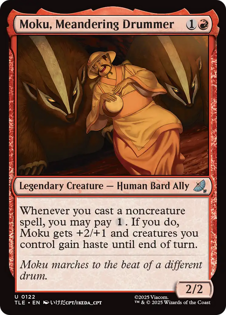 Moku, Meandering Drummer [Avatar: The Last Airbender: Eternal-Legal] Foil