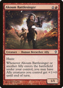 Akoum Battlesinger [Worldwake] Foil