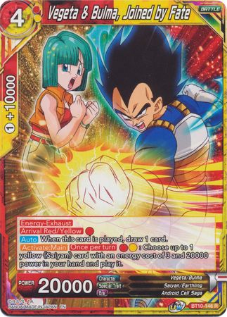 Vegeta & Bulma, Joined by Fate (BT10-146) [Rise of the Unison Warrior 2nd Edition] Parallel Foil