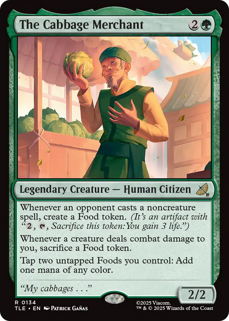 The Cabbage Merchant [Avatar: The Last Airbender: Eternal-Legal] Foil