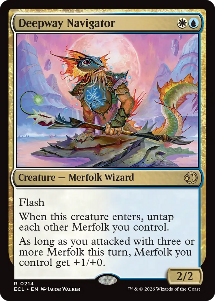 Deepway Navigator [Lorwyn Eclipsed] Foil