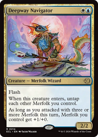 Deepway Navigator [Lorwyn Eclipsed] Foil