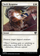 Swift Response [Commander Masters] Foil