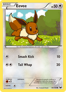 Eevee (84/108) [Black & White: Dark Explorers] Reverse Holofoil