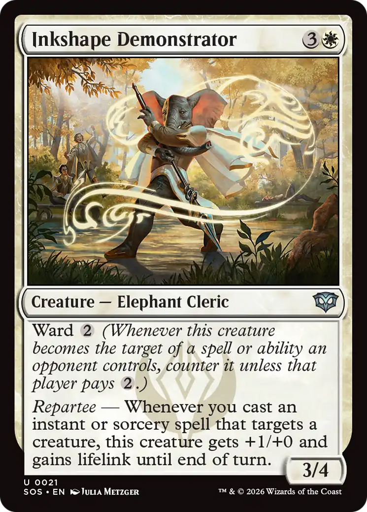 Inkshape Demonstrator [Secrets of Strixhaven] Foil