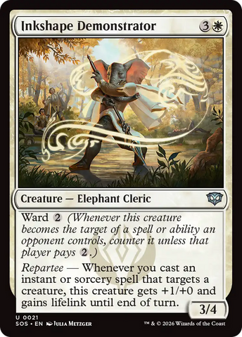 Inkshape Demonstrator [Secrets of Strixhaven] Foil