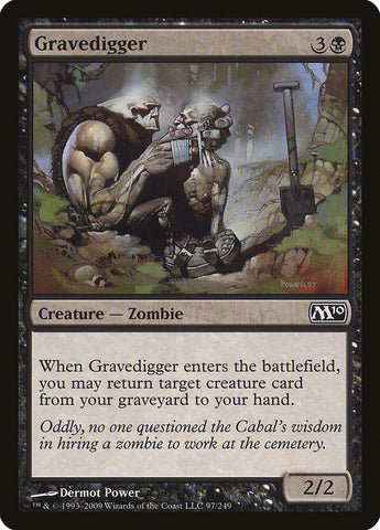Gravedigger [Magic 2010] Foil