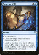 Supreme Will [Commander Legends] Foil