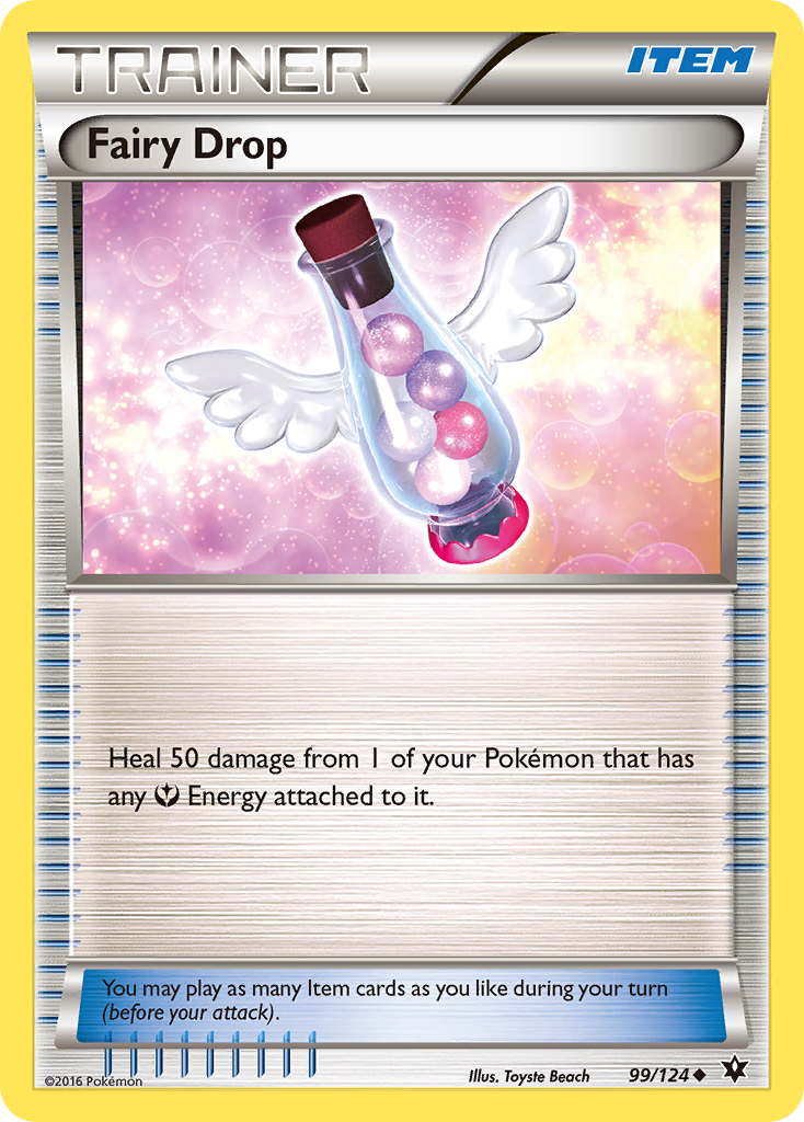 Fairy Drop (99/124) [XY: Fates Collide] Reverse Holofoil