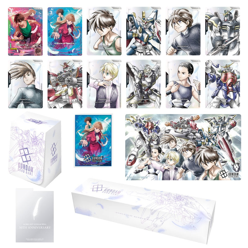 Gundam TCG - PB01 Premium Accessory Set - Mobile Suit Gundam Wing
