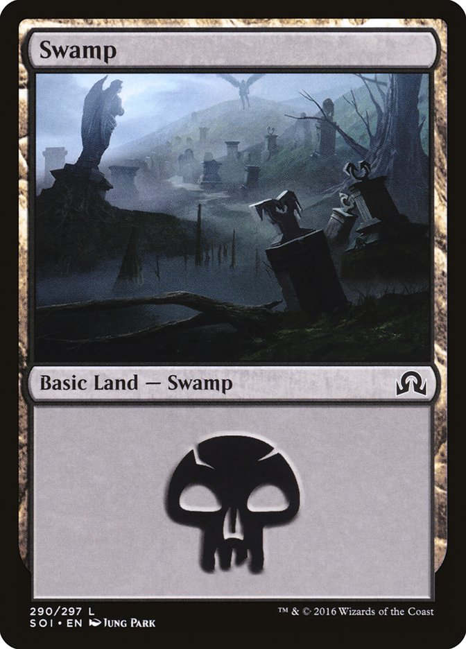 Swamp (290) [Shadows over Innistrad] Foil