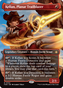 Kellan, Planar Trailblazer (Borderless) [Foundations] Foil