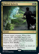 Rushed Rebirth (Promo Pack) [Strixhaven: School of Mages Promos] Foil