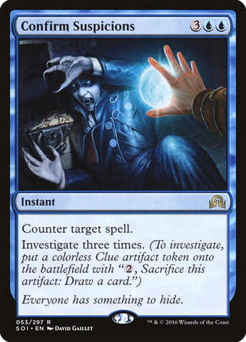 Confirm Suspicions [Shadows over Innistrad] Foil