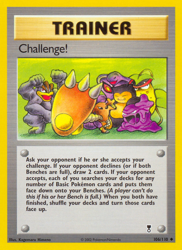 Challenge! (106/110) [Legendary Collection] Reverse Holofoil