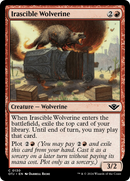 Irascible Wolverine [Outlaws of Thunder Junction] Foil