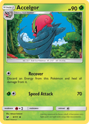 Accelgor (9/111) [Sun & Moon: Crimson Invasion] Reverse Holofoil