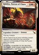 Rakdos, Patron of Chaos (Showcase) (0369) [Murders at Karlov Manor] Foil