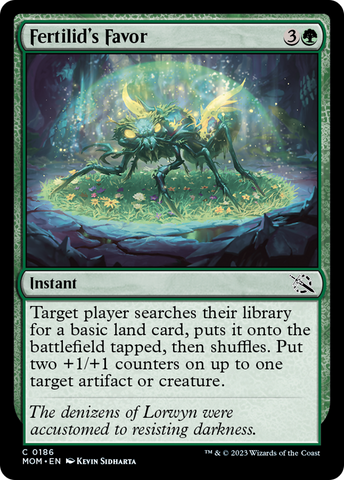 Fertilid's Favor [March of the Machine] Foil