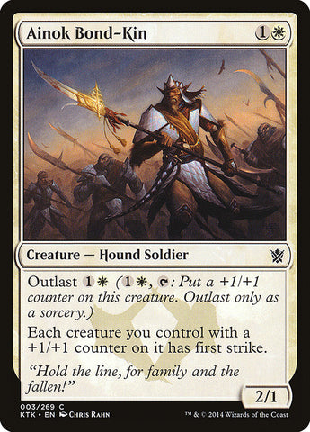 Ainok Bond-Kin [Khans of Tarkir] Foil