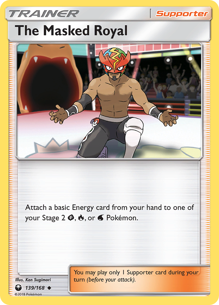 The Masked Royal (139/168) [Sun & Moon: Celestial Storm] Reverse Holofoil