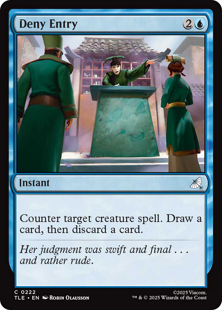 Deny Entry [Avatar: The Last Airbender: Eternal-Legal] Foil