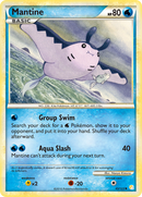 Mantine (45/123) [HeartGold & SoulSilver: Base Set] Reverse Holofoil