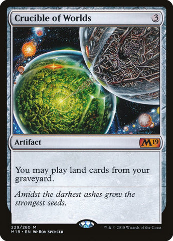 Crucible of Worlds [Core Set 2019] Foil