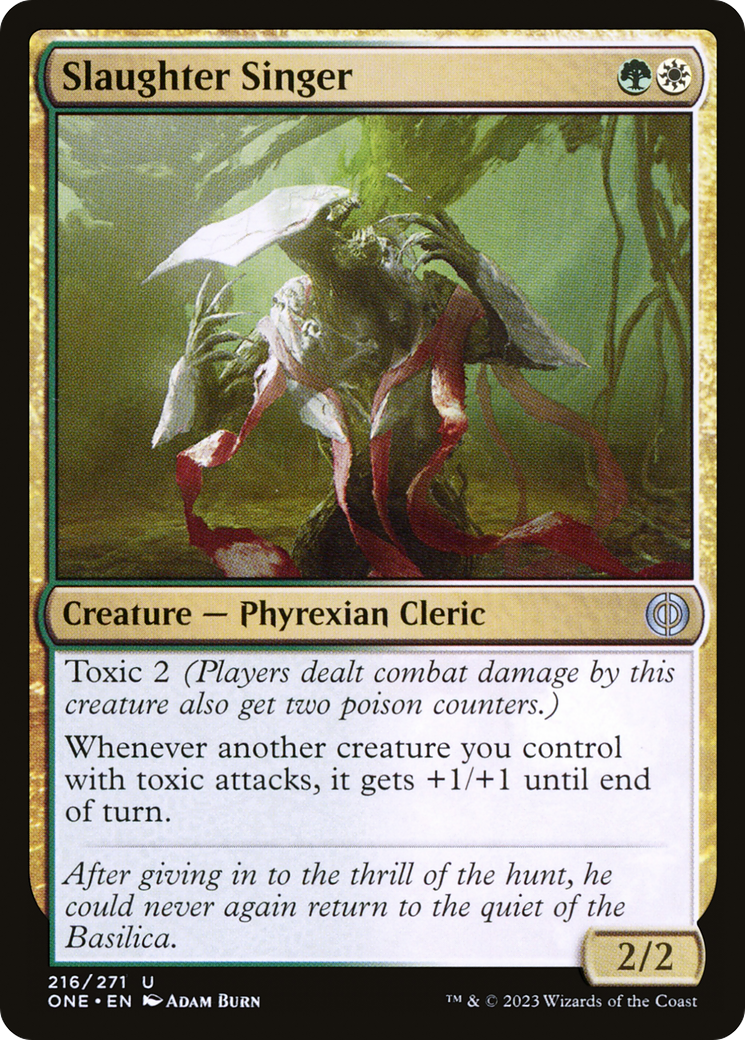 Slaughter Singer [Phyrexia: All Will Be One] Foil